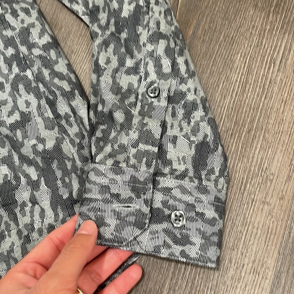 COPY - FATHER SONS SLIM STRETCH FIT BLACK WHITE GRAY LONG SLEEVE - Picture 4 of 8